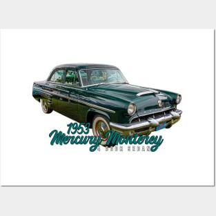 1953 Mercury Monterey 4 Door Sedan Posters and Art